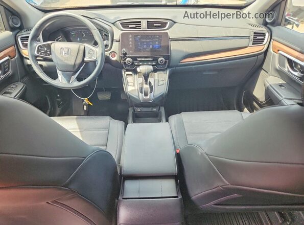 5J6RW2H80LL045075 2020 HONDA CR-V Black Widok deski rozdzielczej