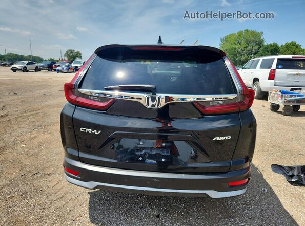5J6RW2H80LL045075 2020 HONDA CR-V Black Widok z tyłu