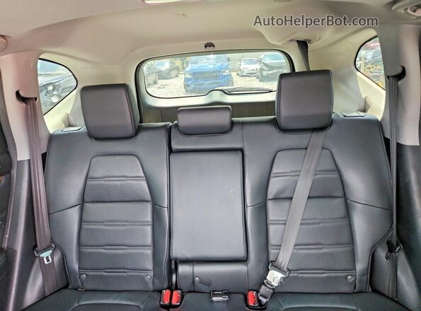 5J6RW2H81HL017986 2017 HONDA CR-V Black უკანა სავარძლების ხედი