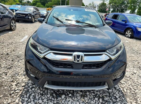 5J6RW2H81HL017986 2017 HONDA CR-V Black წინა ხედი