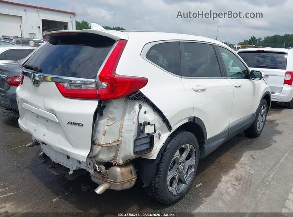 5J6RW2H82JL021082 2018 HONDA CR-V Белый Задняя правая четверть