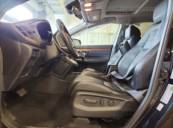 5J6RW2H82NA009872 2022 HONDA CR-V Black Vista interior delantera