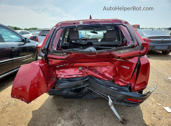 5J6RW2H83LL011776 2020 HONDA CR-V Red Rear view