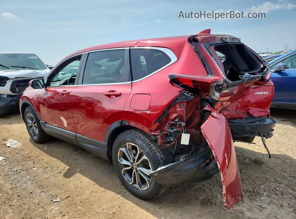 5J6RW2H83LL011776 2020 HONDA CR-V Red Rear left