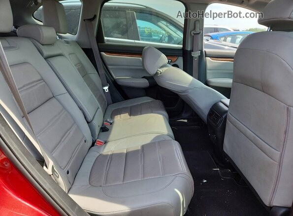5J6RW2H83LL011776 2020 HONDA CR-V Red Rear seats view