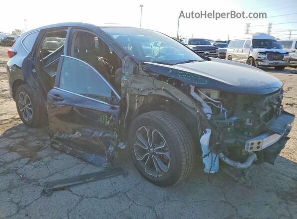 5J6RW2H83ML013397 2021 HONDA CR-V Черный Передняя правая четверть