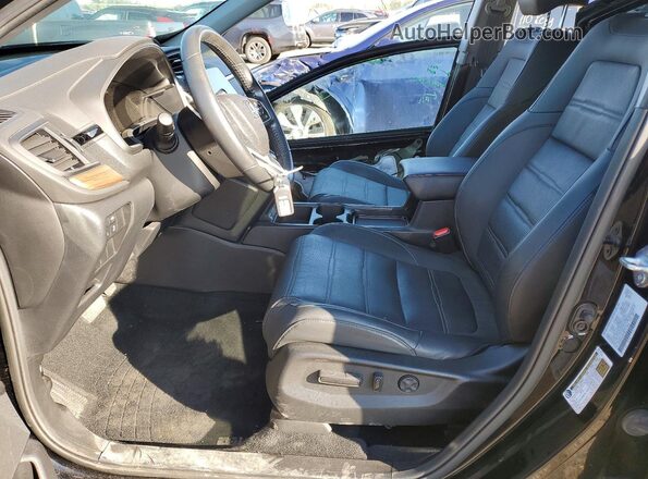 5J6RW2H83ML013397 2021 HONDA CR-V Черный Вид салона спереди