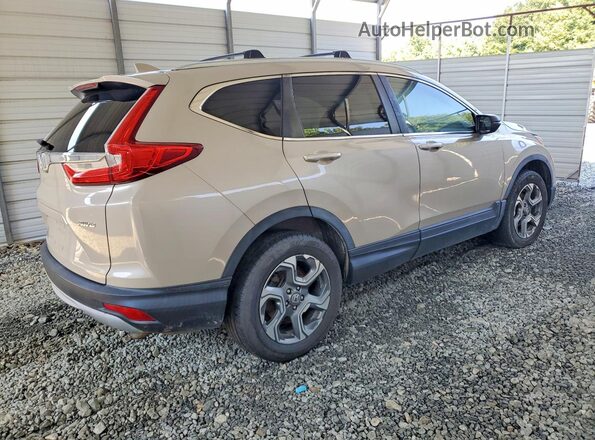 5J6RW2H84JL025652 2018 HONDA CR-V Желто-коричневый Задняя правая четверть
