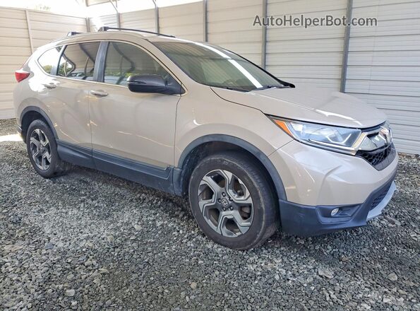 5J6RW2H84JL025652 2018 HONDA CR-V Желто-коричневый Передняя правая четверть