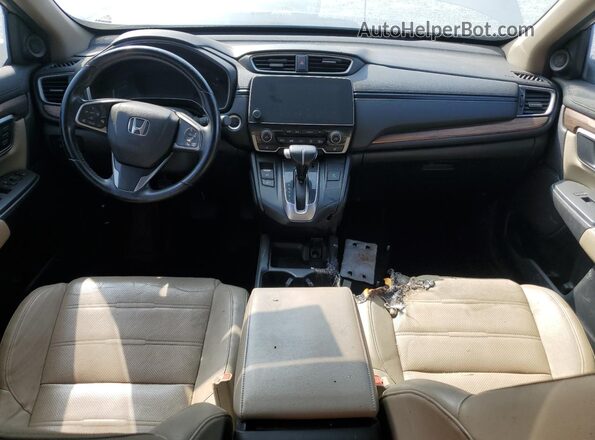 5J6RW2H84JL025652 2018 HONDA CR-V Желто-коричневый 