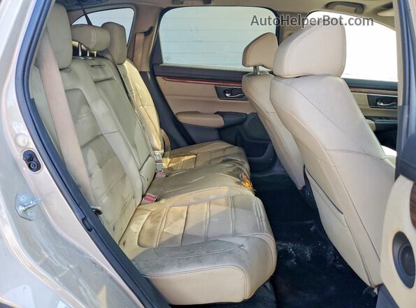 5J6RW2H84JL025652 2018 HONDA CR-V Желто-коричневый Вид задних сидений