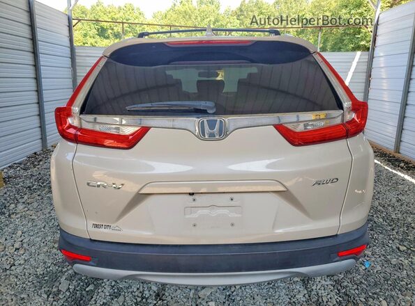 5J6RW2H84JL025652 2018 HONDA CR-V Желто-коричневый Вид сзади
