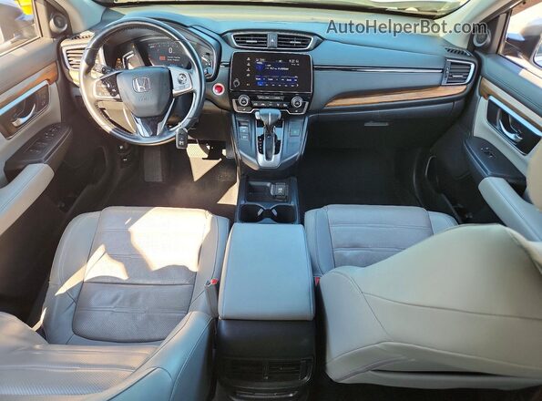 5J6RW2H84KL022140 2019 HONDA CR-V Silver წინა პანელის ხედი