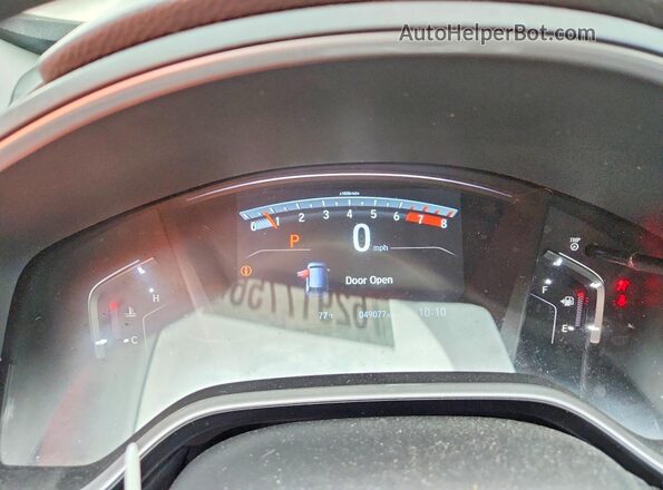 5J6RW2H84MA009855 2021 HONDA CR-V Black Widok zestawu wskaźników