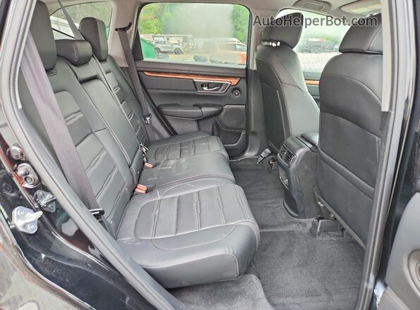 5J6RW2H84MA009855 2021 HONDA CR-V Black Widok wnętrza z tyłu