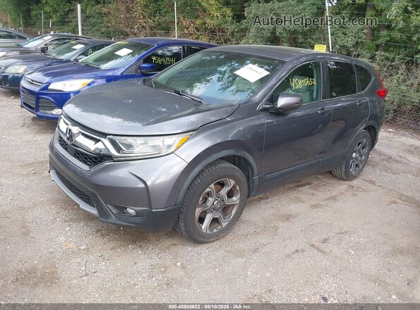 5J6RW2H85HL030661 2017 HONDA CR-V Gray Առջևի ձախ երեք քառորդ տեսարան