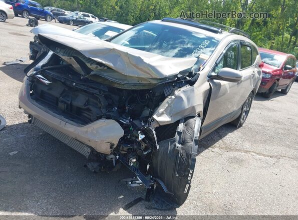 5J6RW2H85HL048660 2017 HONDA CR-V Кремовый Передняя левая четверть