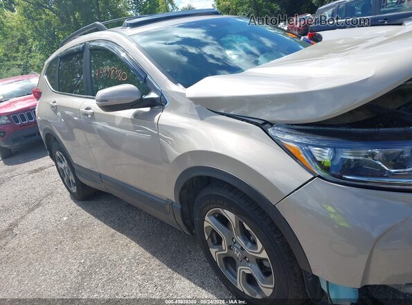 5J6RW2H85HL048660 2017 HONDA CR-V Кремовый Панорамный вид салона 360°