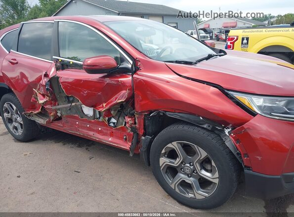 5J6RW2H85HL075101 2017 HONDA CR-V Orange Widok z przodu
