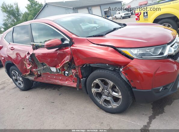 5J6RW2H85HL075101 2017 HONDA CR-V Orange Widok wnętrza z tyłu