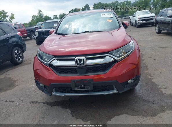 5J6RW2H85HL075101 2017 HONDA CR-V Orange Widok zestawu wskaźników
