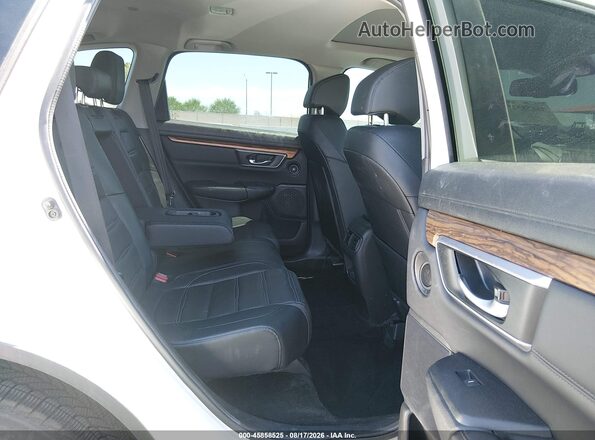 5J6RW2H85JL008195 2018 HONDA CR-V White Widok naklejki z numerem VIN