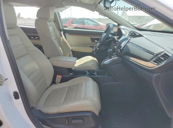 5J6RW2H85KA002393 2019 HONDA CR-V White Вид салону спереду