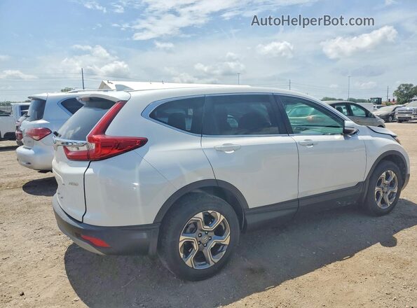 5J6RW2H85KA002393 2019 HONDA CR-V White Задня права чверть