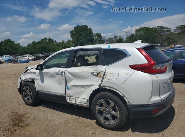 5J6RW2H85KA002393 2019 HONDA CR-V White Задня ліва чверть
