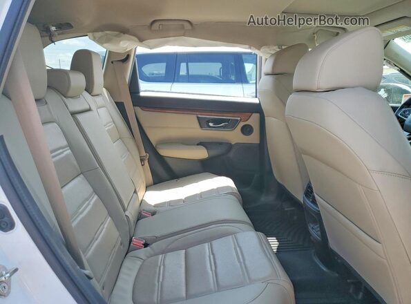 5J6RW2H85KA002393 2019 HONDA CR-V White Вид задньої частини салону
