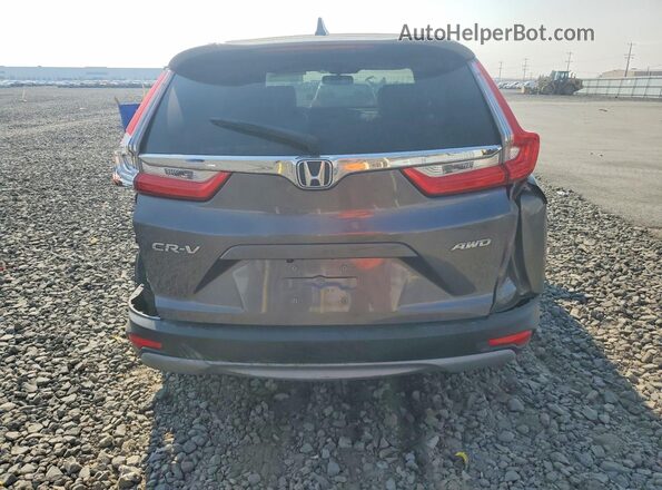 5J6RW2H85KA009571 2019 HONDA CR-V Gray უკანა ხედი