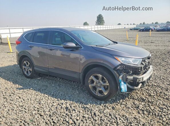 5J6RW2H85KA009571 2019 HONDA CR-V Gray წინა მარჯვენა
