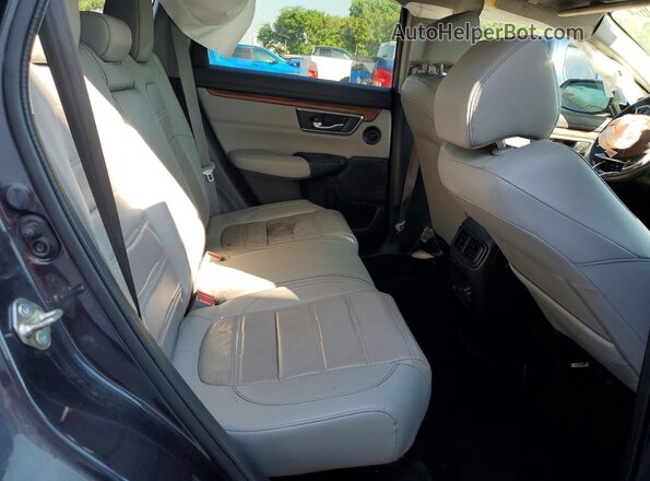 5J6RW2H85KL003001 2019 HONDA CR-V Gray უკანა სალონის ხედი