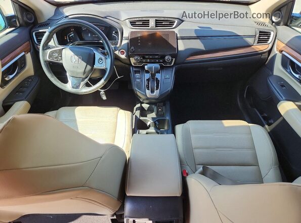 5J6RW2H85KL004486 2019 HONDA CR-V Red Առջևի վահանակի տեսք