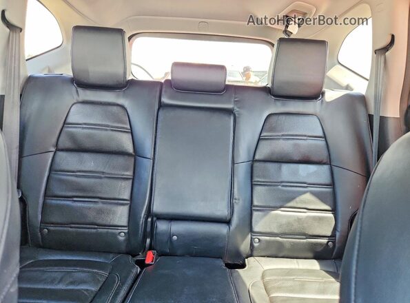 5J6RW2H85KL037147 2019 HONDA CR-V Silver Vista de los asientos traseros
