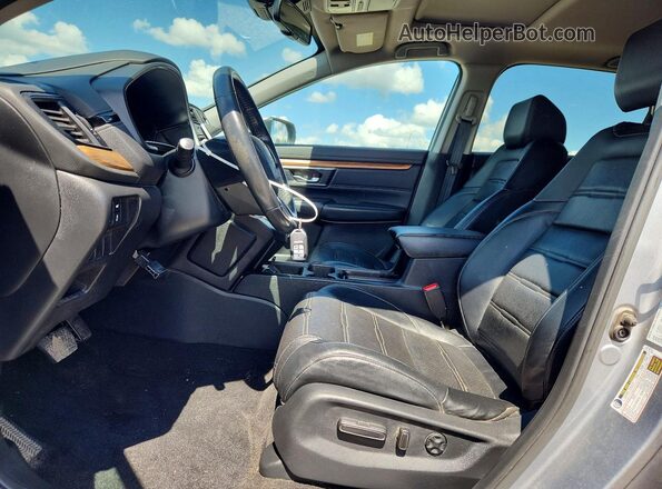 5J6RW2H85KL037147 2019 HONDA CR-V Silver Vista interior delantera