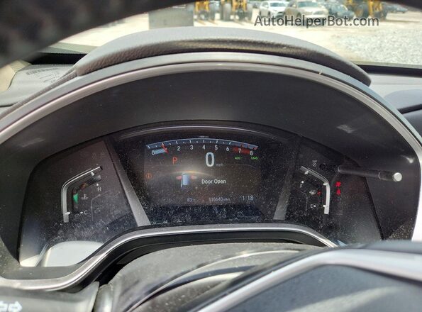 5J6RW2H85ML008153 2021 HONDA CR-V White Widok zestawu wskaźników