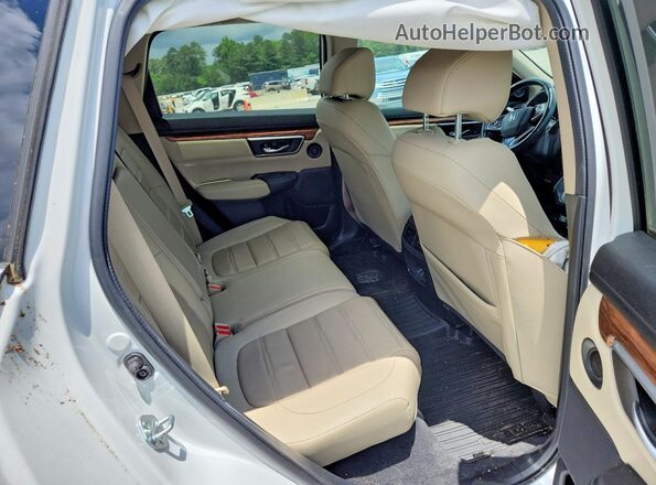 5J6RW2H85ML008153 2021 HONDA CR-V White Widok wnętrza z tyłu