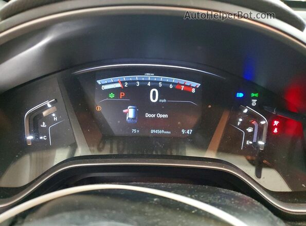5J6RW2H85ML011912 2021 HONDA CR-V White Вид щитка приладів