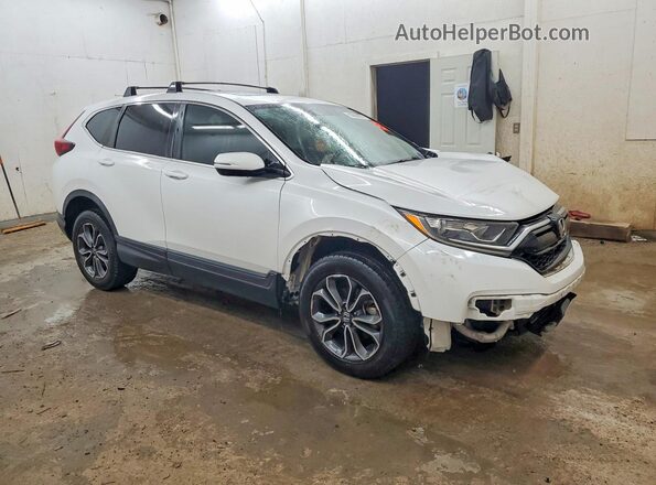 5J6RW2H85ML011912 2021 HONDA CR-V White Передня права чверть