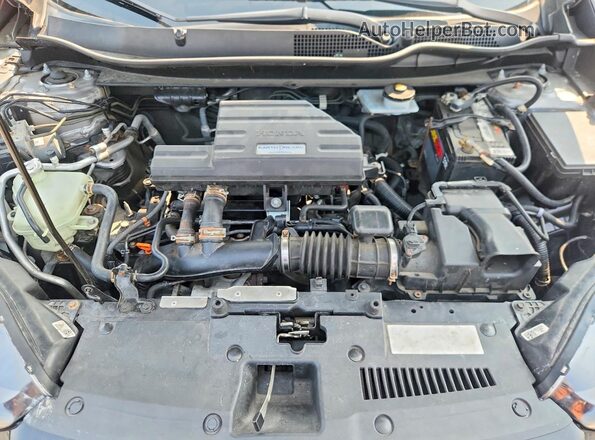 5J6RW2H86HL043340 2017 HONDA CR-V Silver Вид підкапотного простору
