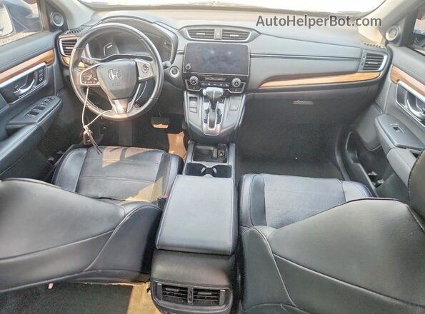 5J6RW2H86HL043340 2017 HONDA CR-V Silver Вид панелі приладів