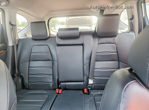5J6RW2H86HL043340 2017 HONDA CR-V Silver Вид задніх сидінь