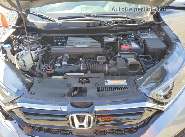 5J6RW2H86LA010956 2020 HONDA CR-V Silver Engine compartment view