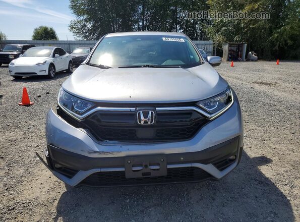 5J6RW2H86LA010956 2020 HONDA CR-V Silver Front view