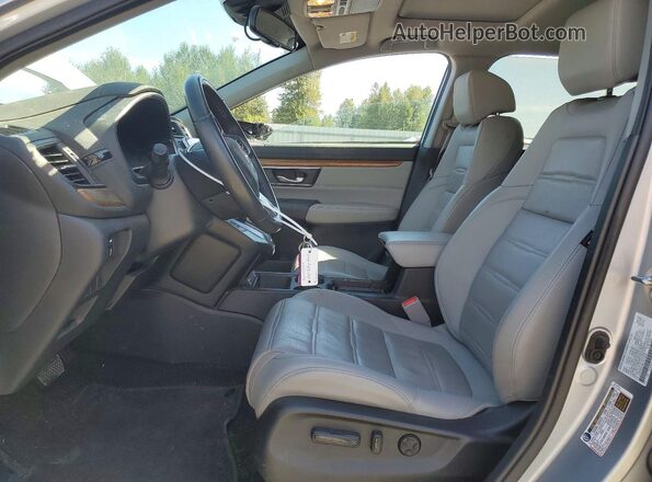 5J6RW2H86LA010956 2020 HONDA CR-V Silver Front interior view