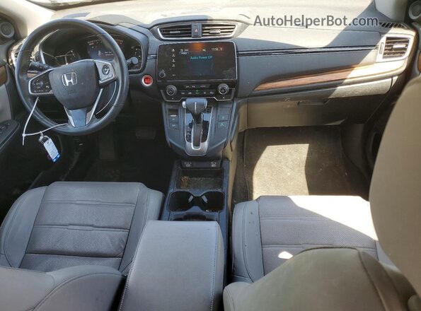 5J6RW2H86LA010956 2020 HONDA CR-V Silver Dashboard view