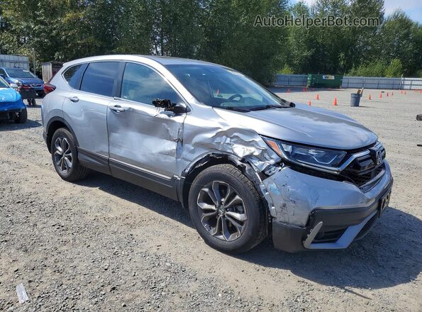 5J6RW2H86LA010956 2020 HONDA CR-V Silver Front right