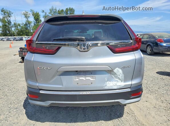 5J6RW2H86LA010956 2020 HONDA CR-V Silver Rear view