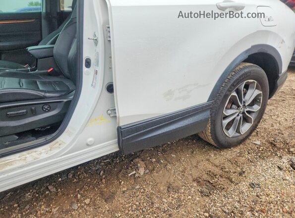 5J6RW2H86LL010377 2020 HONDA CR-V White Vista de la etiqueta del VIN